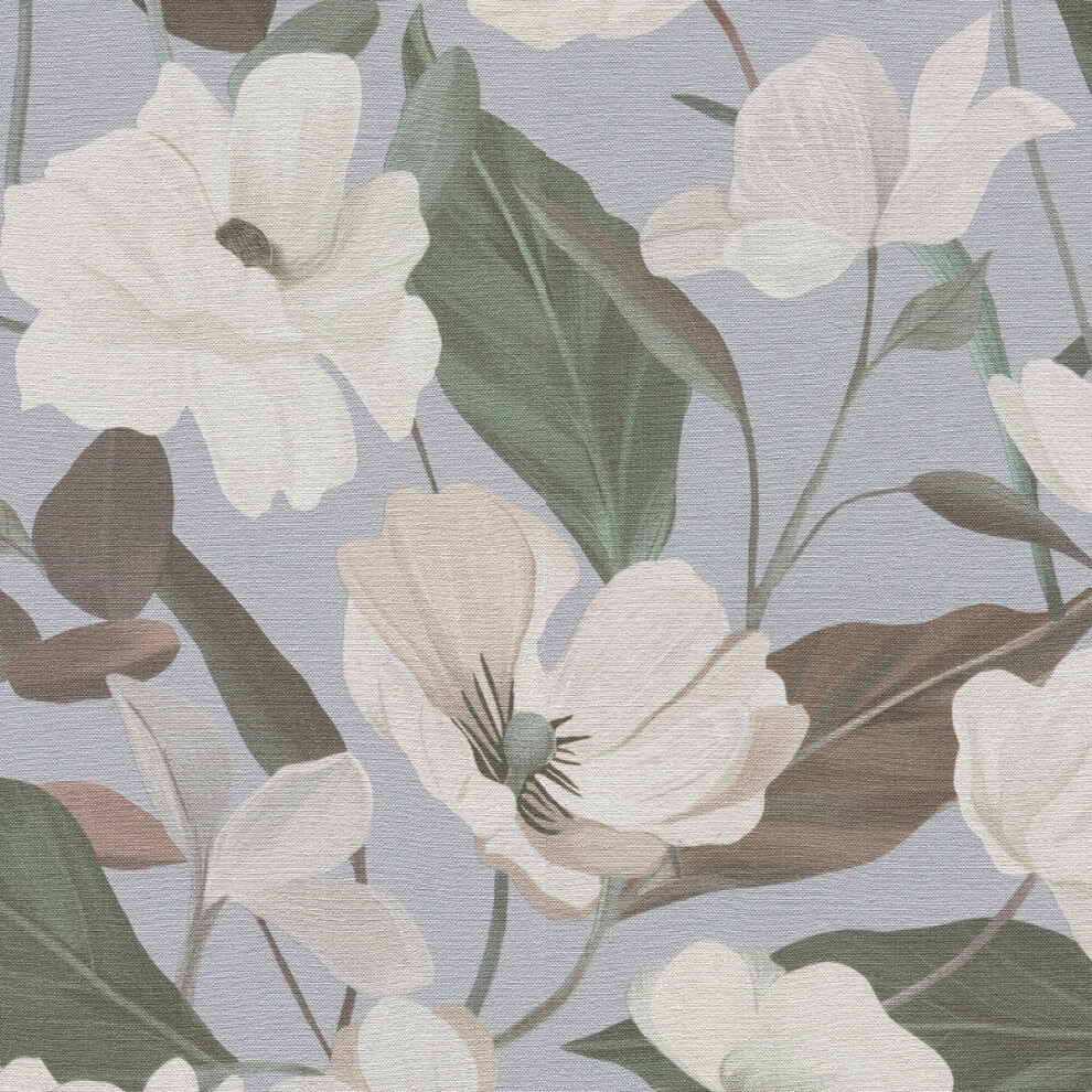 (Grey) Fairy Blossom Vinyl Wallpaper Erismann 4002790259299