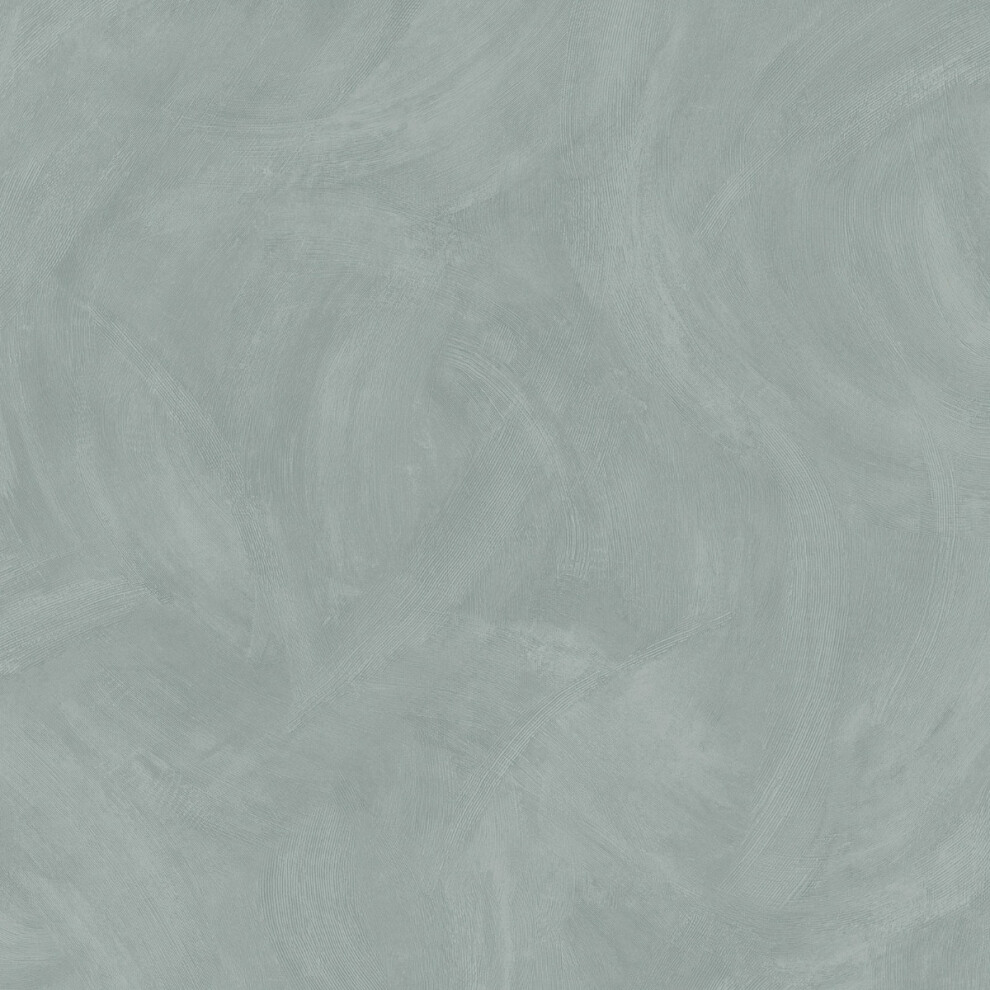 Grandeco Sera Rustic Painted Plaster Effect Textured Wallpaper, Sea Green - Image 4