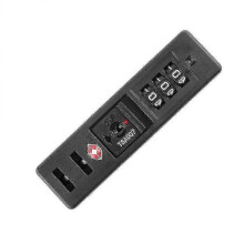 TSA-Approved Luggage with Built-In Anti-Theft Combination Lock and Security Features