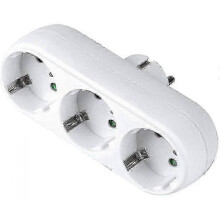 3-way Socket Adapter,3-way Multiple Plug Wall Or Table Socket 16a/250v