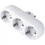 3-way Socket Adapter,3-way Multiple Plug Wall Or Table Socket 16a/250v 1