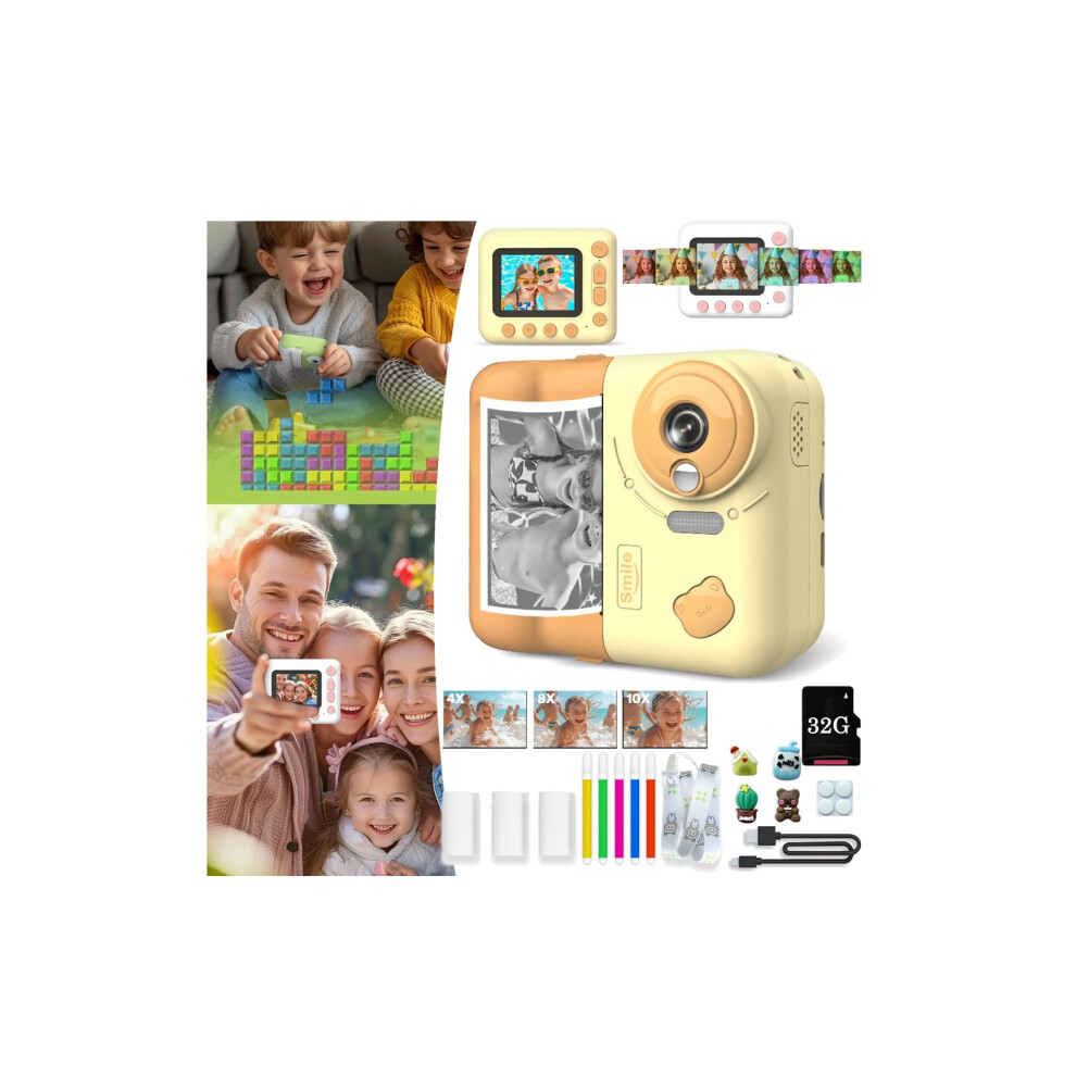 Hd Instant Printing Camera For Sport Selfie Refï¼Rgj 798135961395