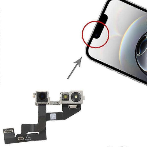 For iPhone 16e COMPATIBLE Front Facing Camera with Infrared Camera 2