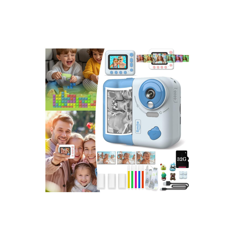 Hd Instant Printing Camera For Sport And Selfie Refï¼Nhf 798135961432