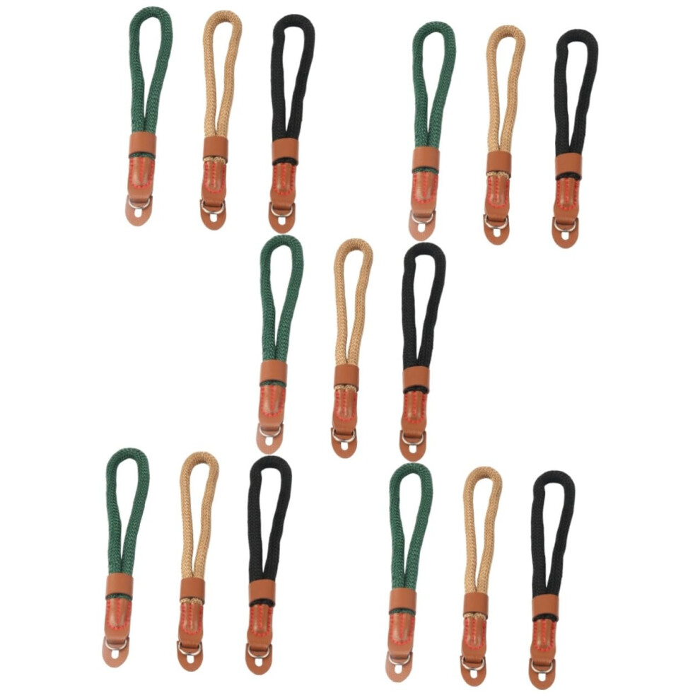 15 Pcs Camera Wrist Strap Weight Lifting Straps Rope Lanyard Neck Strap For Camera Skin Refï¼Ian 798135962064