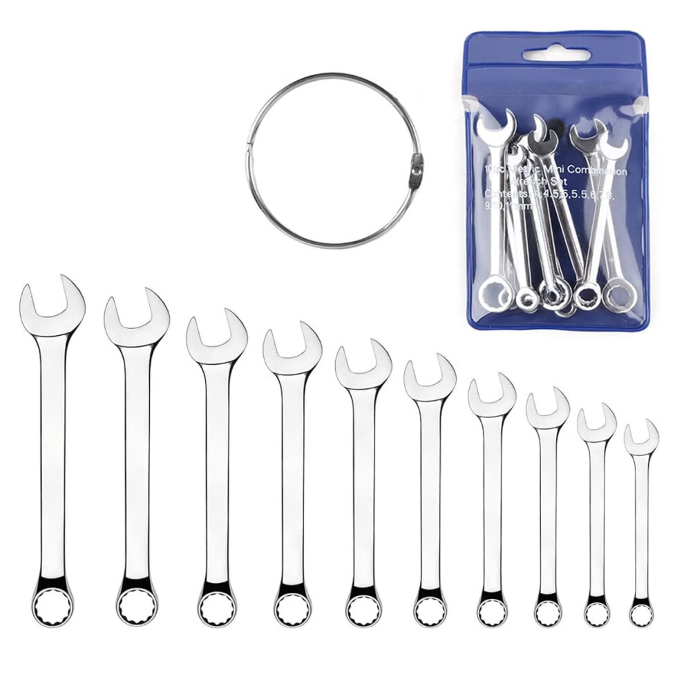 Mini Small Wrench Set For Metric Sae Applications 798135962781