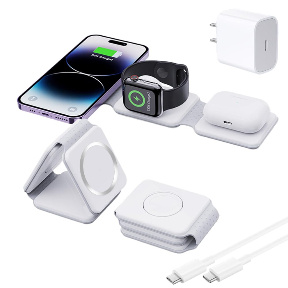 Foldable Magnetic Station For Travel Charger And Fast Charging Stand 798135962842