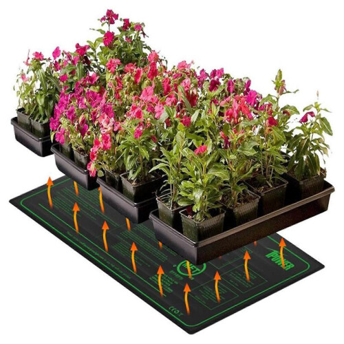 (10*52.5cm) Waterproof Plant Heating Mat Seedling Germination Propagation Clone Starter Pad 2