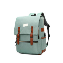Vintage Laptop Backpack for Women Men,Travel Backpacks with USB Charging Port