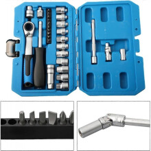 29PCS Core Ratchet Socket Torque Wrench Kit Car Auto Repair Tool Screwdriver