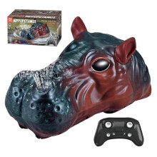 Remote Control Animals 2.4 GHZ Waterproof Simulated Hippo Boat Spray Water Pumps