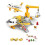 (C) Megaplane Toy, Kiddycorner Megaplane, Transportation Airplane Car Toy Set 1