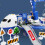 (A) Megaplane Toy, Kiddycorner Megaplane, Transportation Airplane Car Toy Set 5