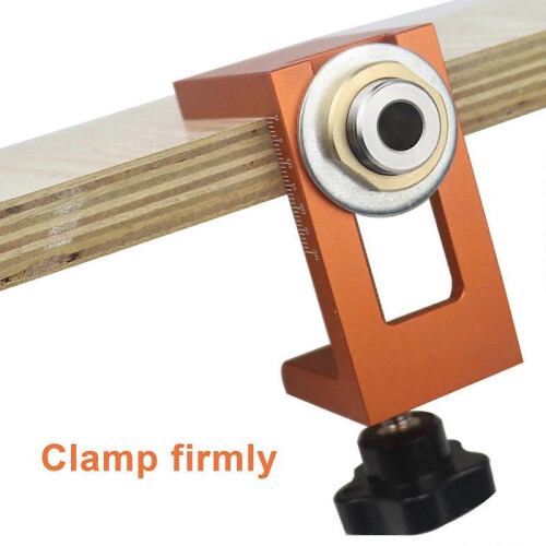 (6-8-10mm, Spiral Drill) Adjustable Pocket Hole Jig Kit for Woodworking Projects,Easy to Use Tool Set 2