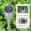 10 Pack Stainless Steel Solar LED Light Multi Colour Outdoor Garden Lighting 5