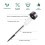 10 Pack Stainless Steel Solar LED Light Multi Colour Outdoor Garden Lighting 4