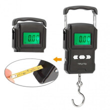 Portable Travel LCD Digital Hanging Luggage Scale Electronic Weight 75kg