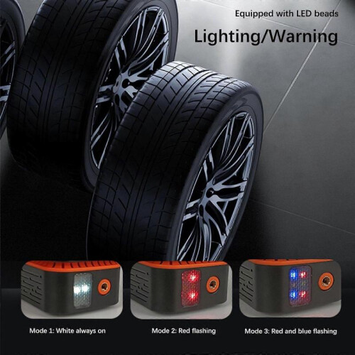 Intelligent Car Inflatable Pump Digital Display Electric Wireless 2