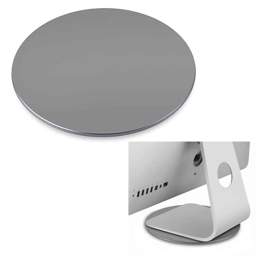 Monitor Swivel Base Aluminum 360 Rotation Computer Screen Monitor Turntable Stand Flat Panel Tv Rotating Mat 798135965294