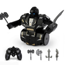 (Black) RC Fighting Robots,Remote Control Battle Bots 4 Weapons Available,Wrestling Battle Bots, 2-Player Electric Wrestling Toy