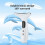 (White) Neck Face Lifting Massager Beauty Machine 3 LED Photon Therapy Massage Device 3