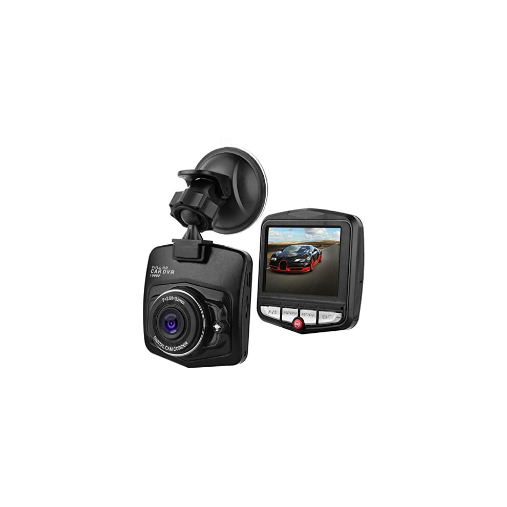 Dash Camera Video Recorder Night Vision Dual Lens Loop Recording 1080P Hd For Car 2.4 Inch 798135965805
