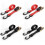 (Red) Auto Retractable Ratchet Straps With S Hook Tiedowns 5