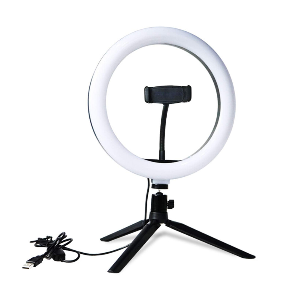 Desktop Ring 10 Inch Usb Anchor Photography Led Mobile Phone Fill For Tiktok Refï¼Gup Light 798135965959