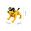 (Yellow) RC Robot Dog Toy for Kids with Voice, Walking/Dancing/Interactive Robots 3