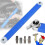 (Blue)Offset Extension Wrench Set Ratchet Spanner Wrench with Extender Adapter 1