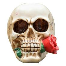 (C) Resin Skull Halloween Gifts Animal Skull C Ornament Home Bar Craft Resin Decor