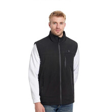 (L, Black) Heated Vest for Men Women - Electric Warming 11 Heating Zones Vest Size Adjustable Rechargeable USB Clothing