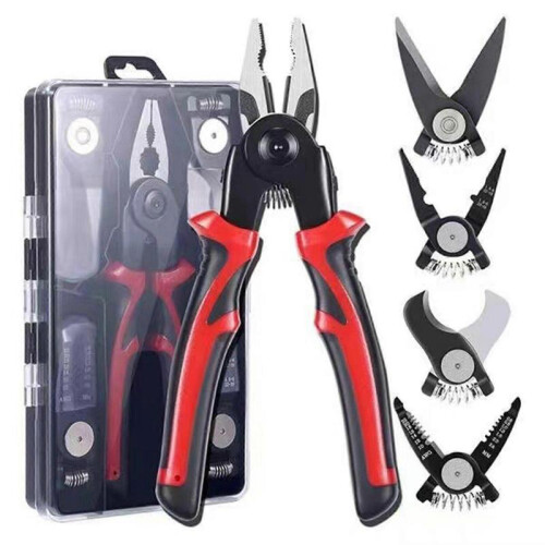 Multifunctional Pliers Set 5 In 1 Combination Interchangeable Pliers for Cutting