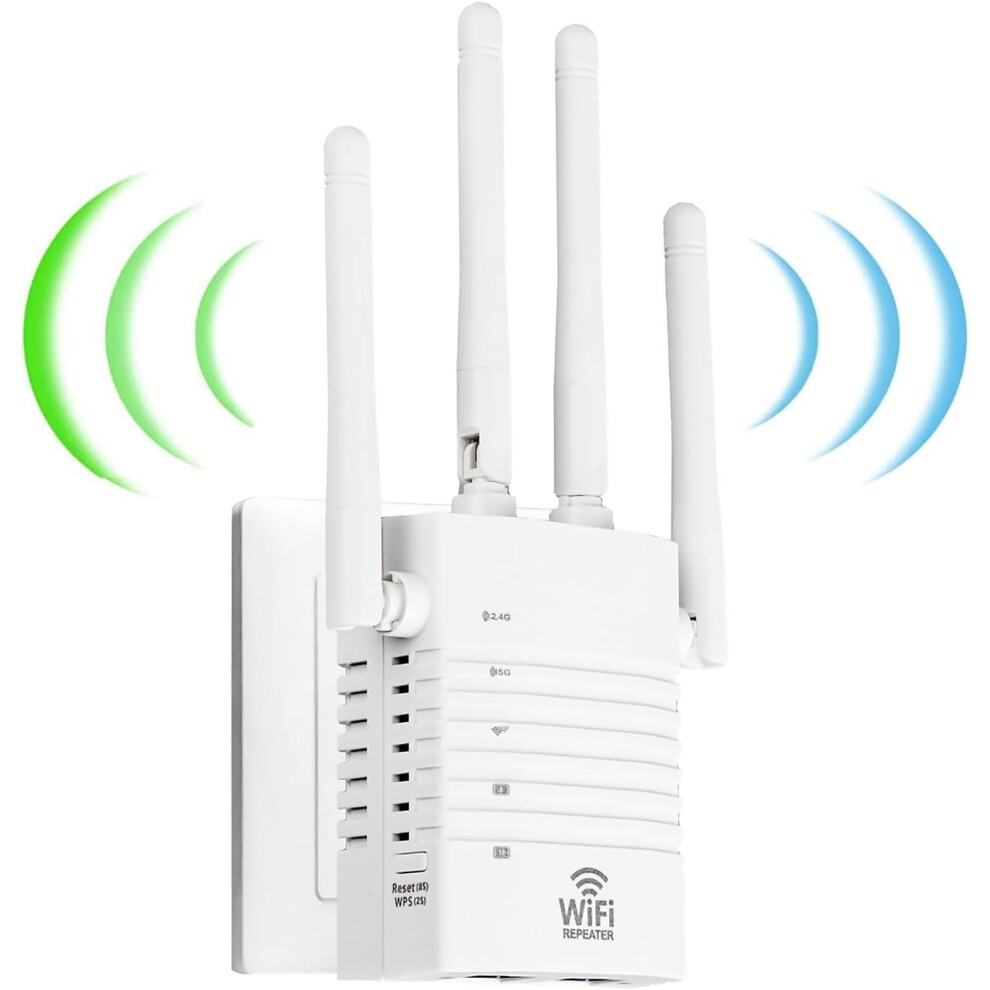 Wifi Extender Sign Bster Fr Enhnced Cverge Up T 10800Sq.ft 798135967939