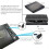 External Optical Drive USB 3.0 Type-C Portable cd dvd RW Burner Optical Drives 4