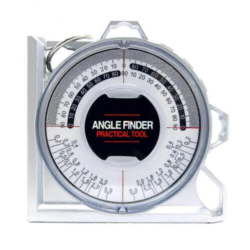 Angle Finder Multifunction Inclinometer Protractor High Accuracy Angle Locator Measuring Device with Magnetic Base 2
