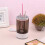 Makeup Brush Cleaner Machine with Makeup Brush Cleaner Mat for All Size Makeup Brush 2