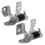 2x FRONT OR REAR LEFT SIDE LOWER DOOR HINGE 55113665AI for JEEP DODGE CHRYSLER 1