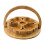 Decorative fruit Nut and candy tray Bamboo fruit basket Dried fruit tray fruit basket 1