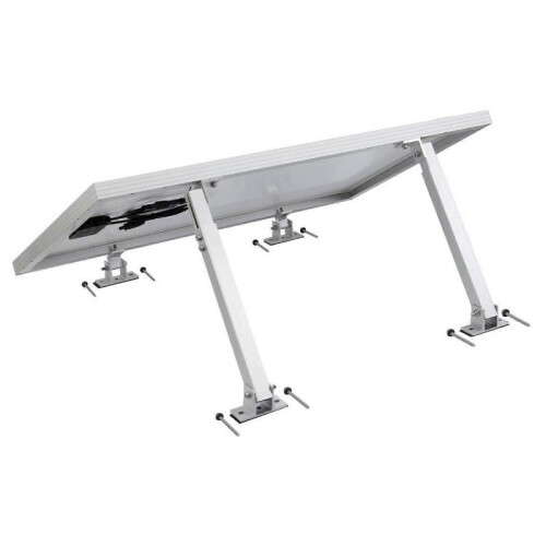 Adjustable Bracket Feet Spacers Hex Socket Screws Set White Aluminium Stainless Steel Solar Panel Support Package