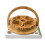 Decorative fruit Nut and candy tray Bamboo fruit basket Dried fruit tray fruit basket 4