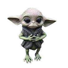 (C) Alien Garden Ornament, Alien Resin Craft Ornament, Fantasy Alien Garden Decoration