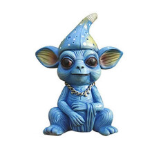 (B) Alien Garden Ornament, Alien Resin Craft Ornament, Fantasy Alien Garden Decoration