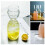 Clear Glass Cold Kettle Set Bedside Water Pitcher Retro Transparent Large Capacity 2