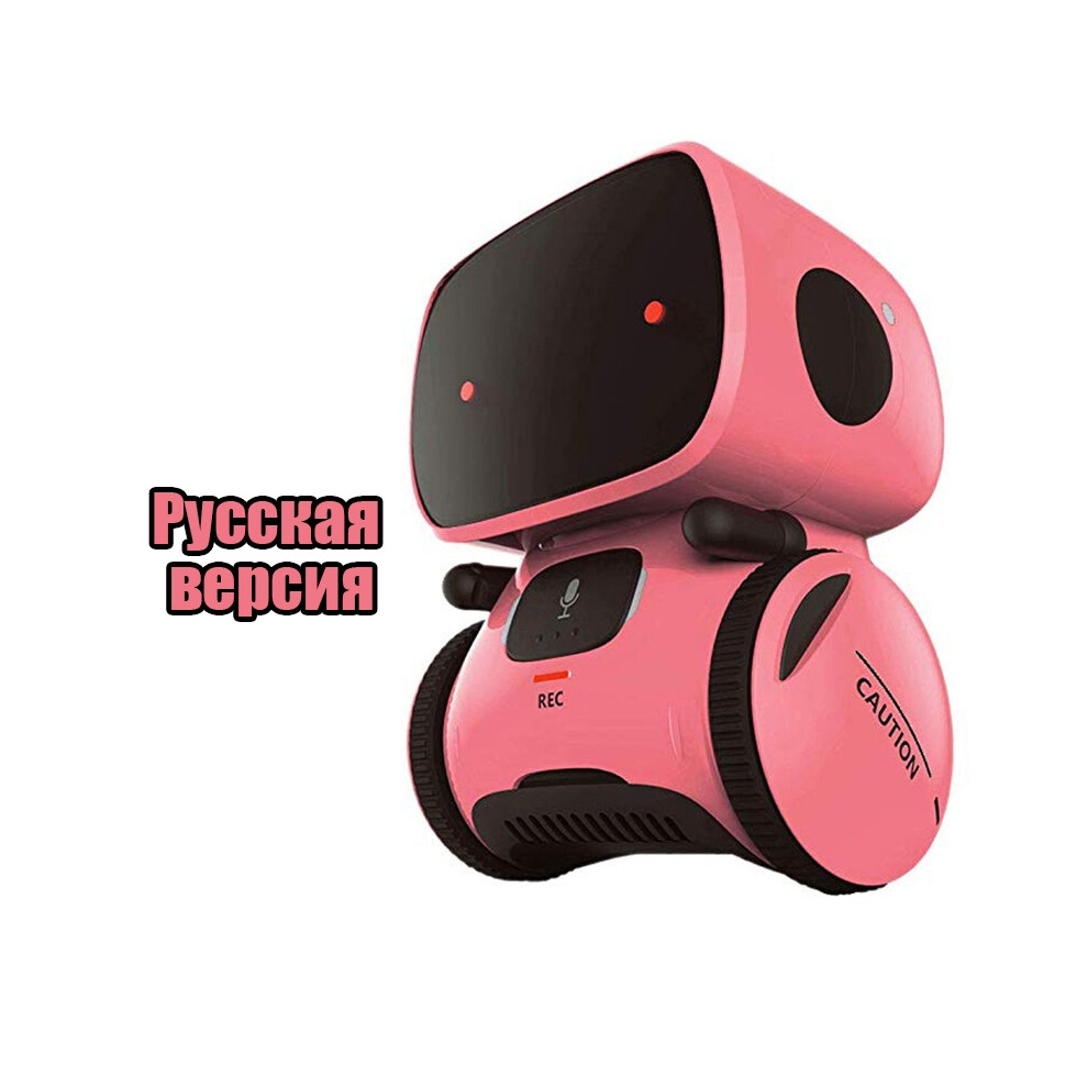 Photos - Action Figures / Transformers  Toy Robot Voice Control Interactive Robot Cute Toy Smart Robot for Kids Dance Voice Command Touch Control Toy(Russian Pink)