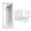 NES Home Nes Home Bathroom Basin Flat Pack Vanity Unit, Toilet and Bath Suite White 7