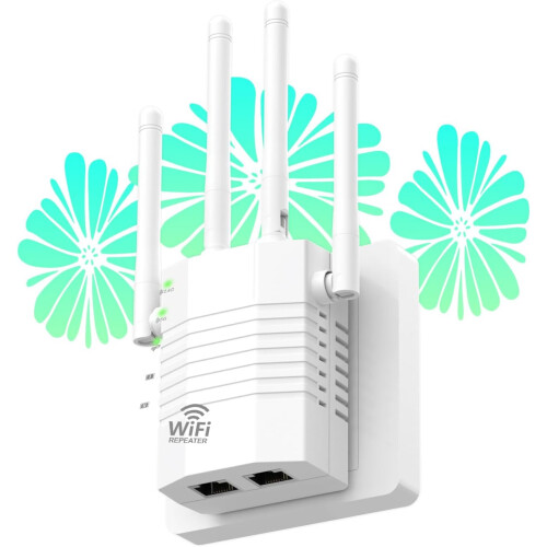 WiFi Sign Bster fr He with 12880 Sq Ft Cverge 1