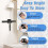 Aurpse Siicne Squeegee fr Bthr Mirrr Tie Windw Cening 4