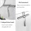 Stiness Stee Shwer Squeegee fr Gss Drs nd Mirrrs 10Inch 4