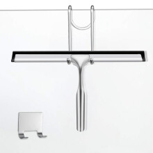 Stiness Stee Shwer Squeegee fr Gss Drs nd Mirrrs 10Inch